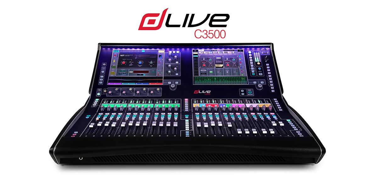 Allen & Heath dLive C3500 Digital Audio Console Austage
