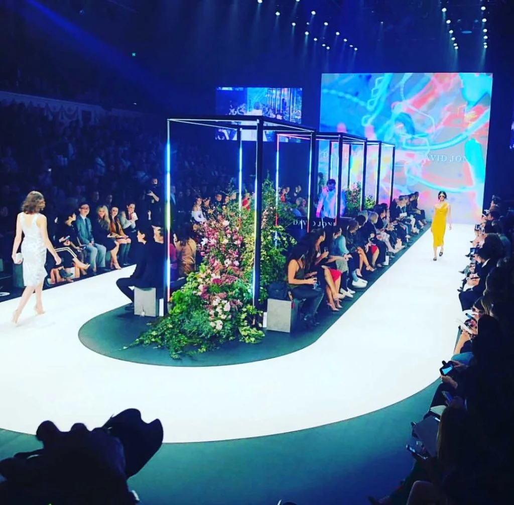 David Jones Fashion Show Staging & Lighting by Austage Events