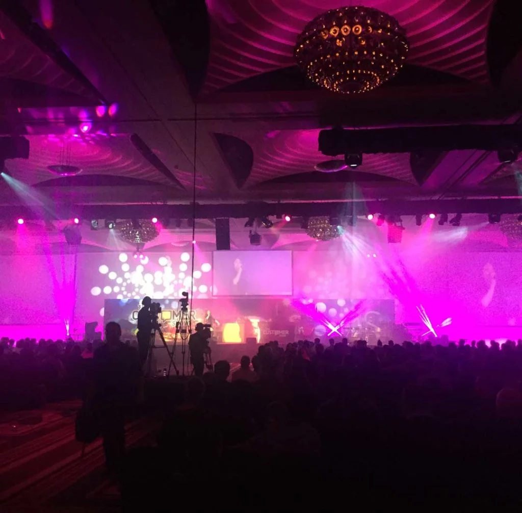 Sensis Conference Staging & Lighting by Austage Events