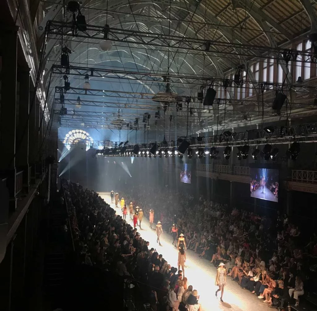 Melbourne Fashion Week Staging & Lighting by Austage Events