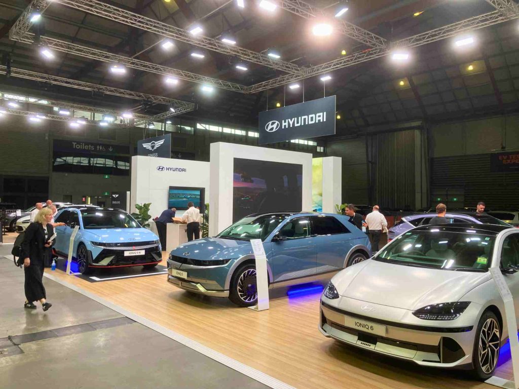 Hyundai Stand at Everything Electric front